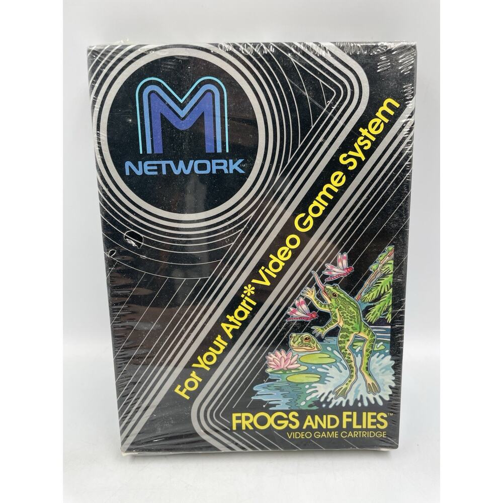 Atari 2600 Frogs And Flies New in Box NOS NIB